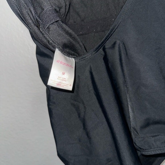 Xhilaration Black Aloha Pineapple Swimsuit, size Medium - Picture 7 of 7